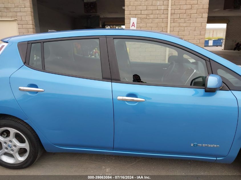 2013 Nissan Leaf Sv VIN: 1N4AZ0CP5DC413142 Lot: 39863084