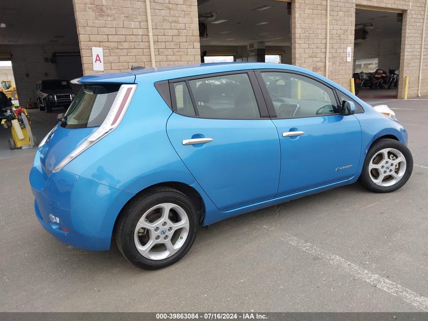 2013 Nissan Leaf Sv VIN: 1N4AZ0CP5DC413142 Lot: 39863084