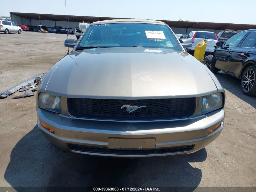 2005 Ford Mustang VIN: 1ZVFT84N055232773 Lot: 39863088