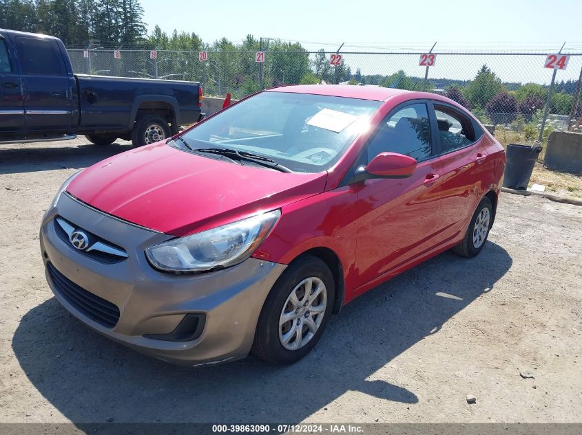 VIN KMHCT4AE5DU413046 2013 Hyundai Accent, Gls no.2