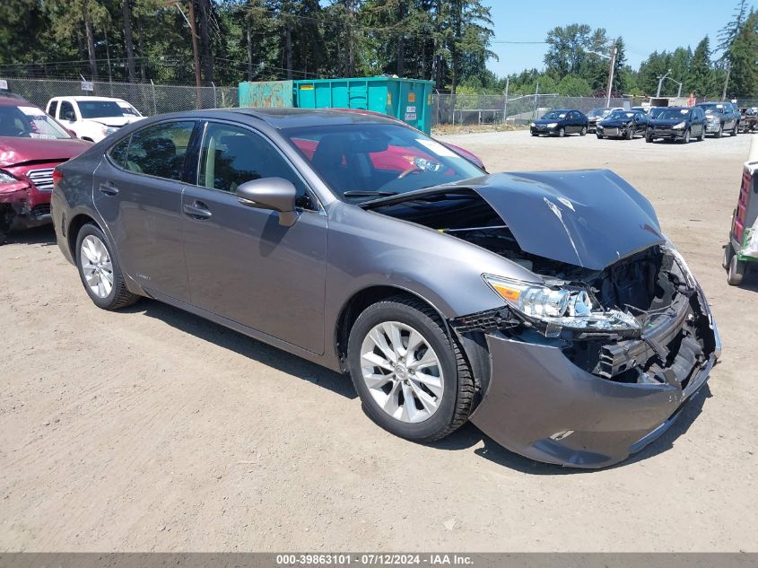 2015 Lexus Es 300H VIN: JTHBW1GG7F2083454 Lot: 39863101