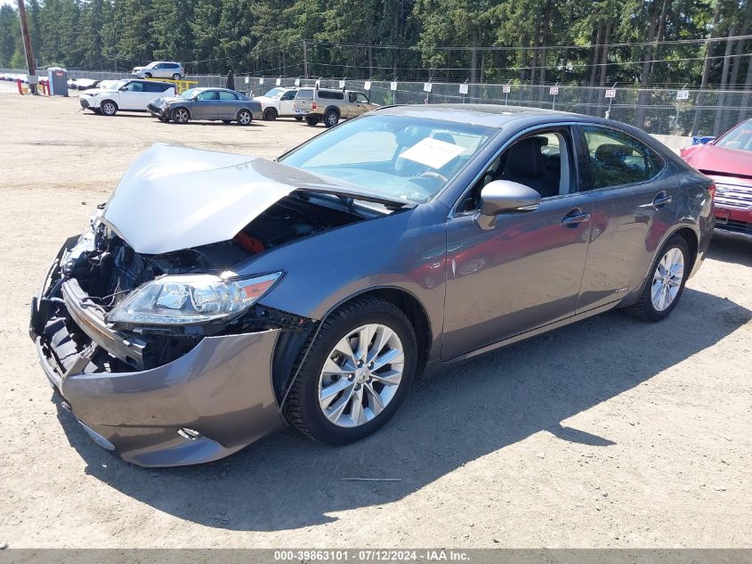 2015 Lexus Es 300H VIN: JTHBW1GG7F2083454 Lot: 39863101