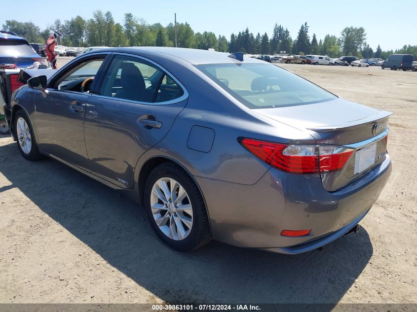 2015 Lexus Es 300H VIN: JTHBW1GG7F2083454 Lot: 39863101