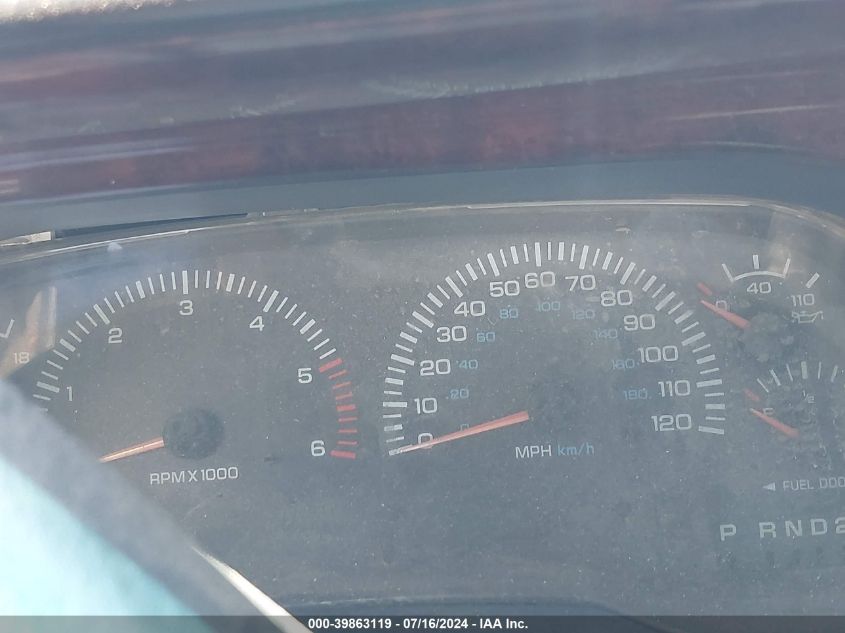 1998 Dodge Ram 1500 VIN: 3B7HF13Y1WG123609 Lot: 39863119