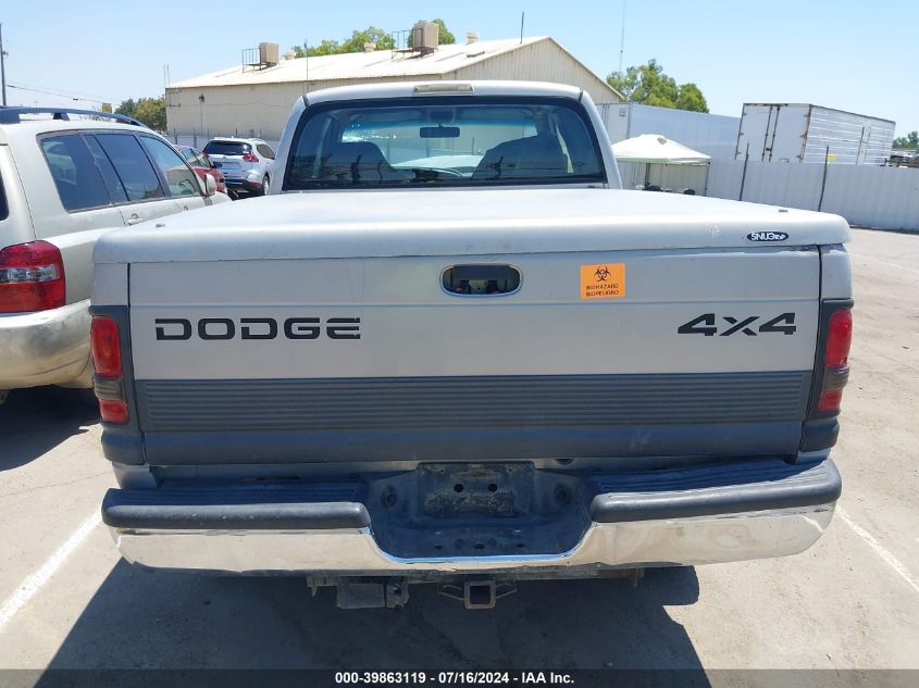 1998 Dodge Ram 1500 VIN: 3B7HF13Y1WG123609 Lot: 39863119