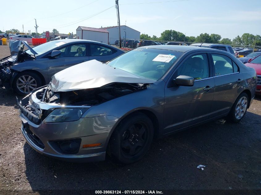 2010 Ford Fusion Se VIN: 3FAHP0HA6AR108349 Lot: 39863124