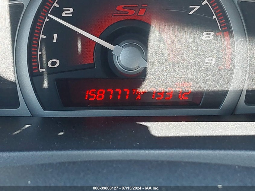 2008 Honda Civic Si VIN: 2HGFG215X8H700368 Lot: 39863127