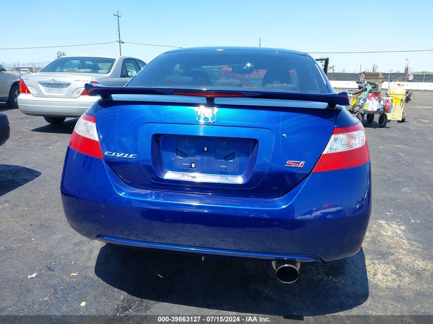 2008 Honda Civic Si VIN: 2HGFG215X8H700368 Lot: 39863127