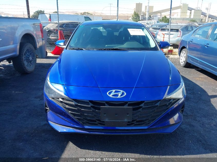 2022 Hyundai Elantra Sel VIN: KMHLS4AGXNU292018 Lot: 39863140