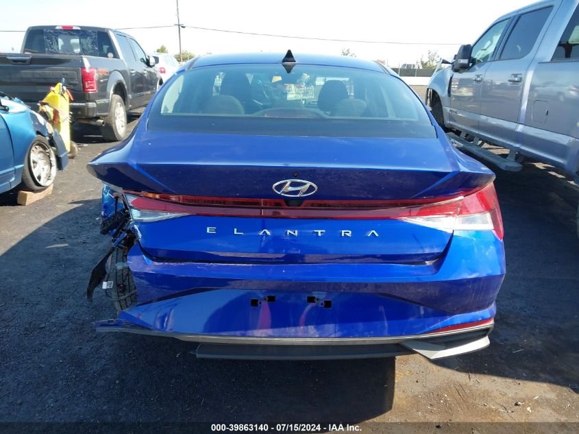 2022 Hyundai Elantra Sel VIN: KMHLS4AGXNU292018 Lot: 39863140