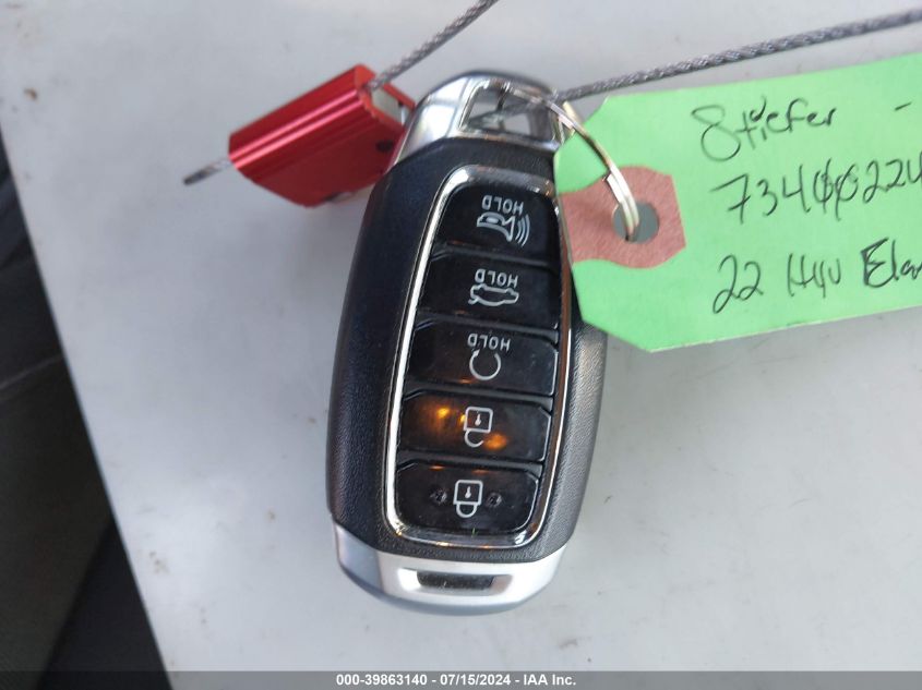 2022 Hyundai Elantra Sel VIN: KMHLS4AGXNU292018 Lot: 39863140