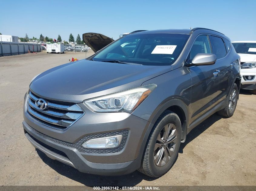 2014 Hyundai Santa Fe Sport 2.4L VIN: 5XYZUDLBXEG137691 Lot: 39863142