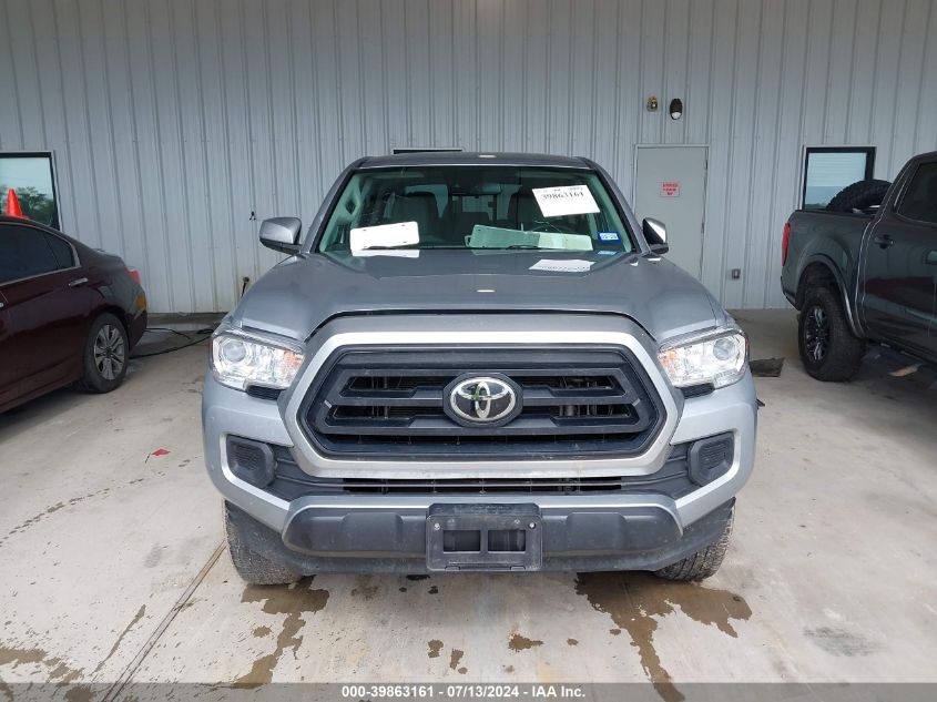 2022 Toyota Tacoma Sr V6 VIN: 3TYCZ5AN0NT072495 Lot: 39863161