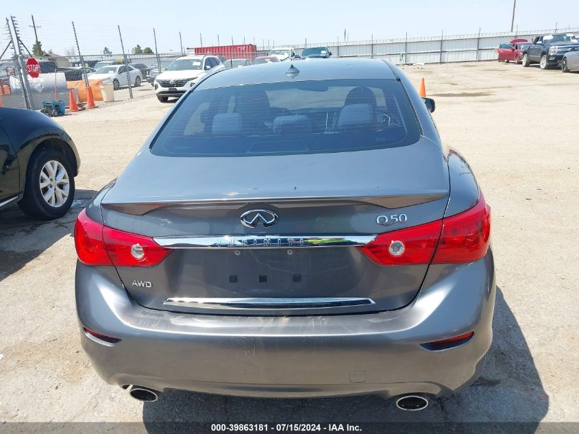 2015 Infiniti Q50 Premium VIN: JN1BV7AR1FM392345 Lot: 39863181