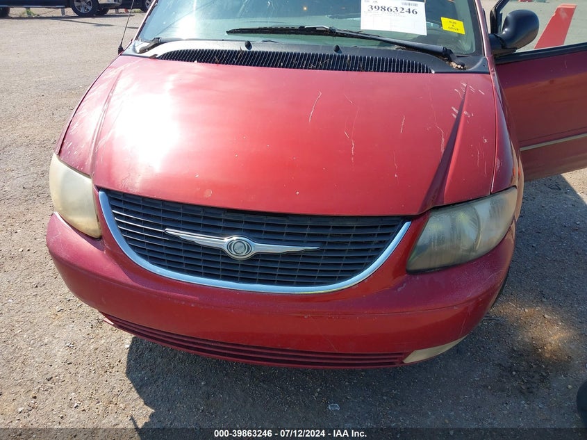 2001 Chrysler Town & Country Lxi VIN: 2C4GP54L61R385051 Lot: 39863246