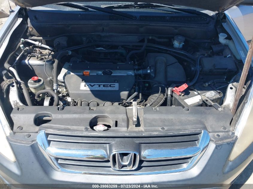 2004 Honda Cr-V Lx VIN: JHLRD684X4C013531 Lot: 39863259