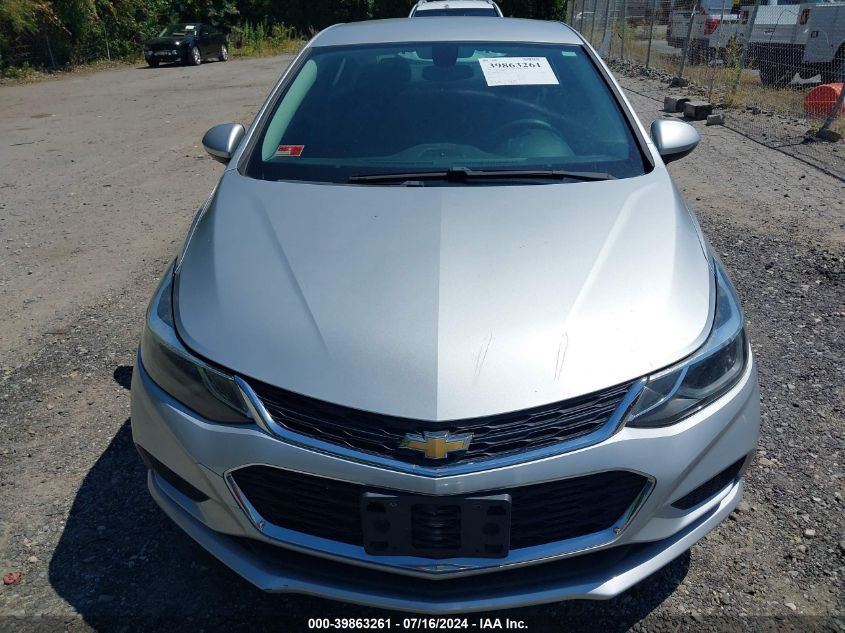 2016 Chevrolet Cruze Lt Auto VIN: 1G1BE5SM7G7317811 Lot: 39863261