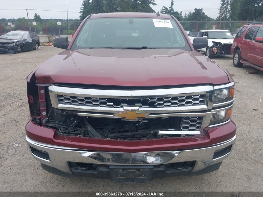 2014 CHEVROLET SILVERADO 1500 K1500 LT - 1GCVKREC3EZ198910