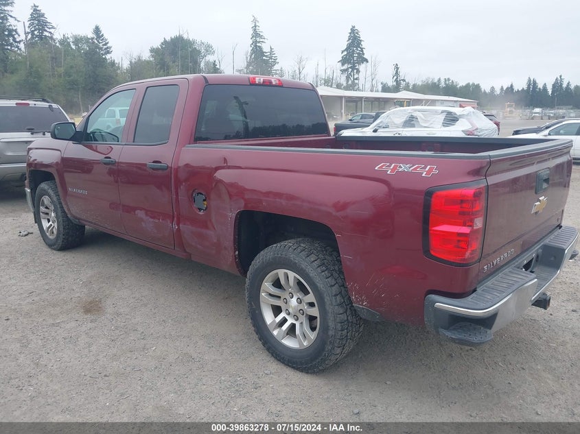 2014 CHEVROLET SILVERADO 1500 K1500 LT - 1GCVKREC3EZ198910