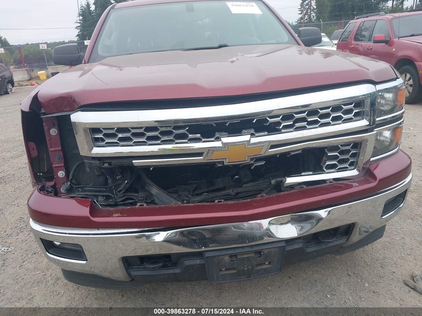 2014 CHEVROLET SILVERADO 1500 K1500 LT - 1GCVKREC3EZ198910
