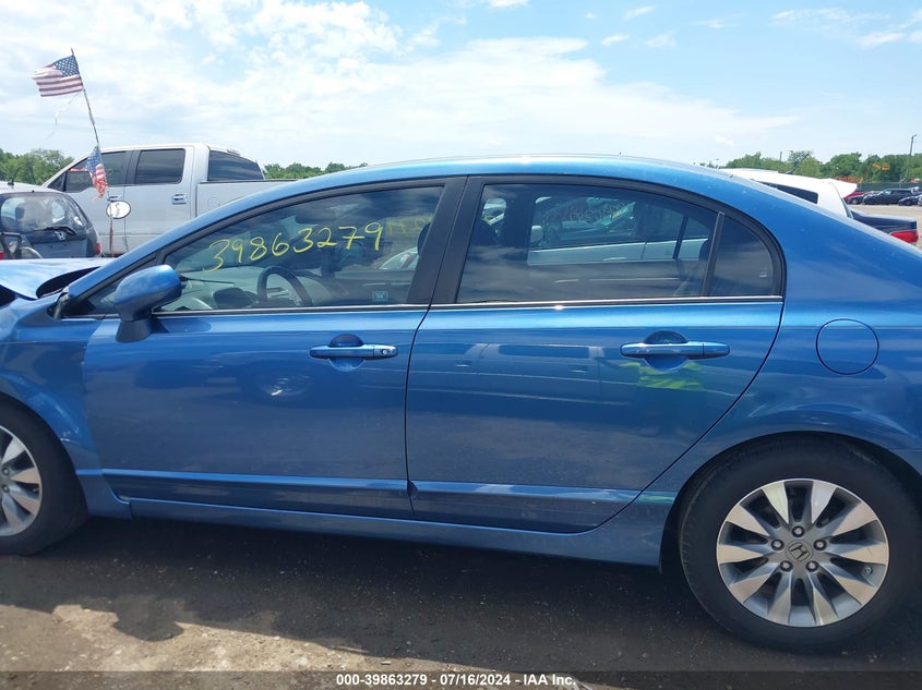 2010 Honda Civic Ex-L VIN: 19XFA1F90AE054992 Lot: 39863279