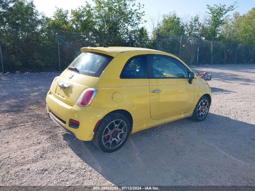 2012 Fiat 500 Sport VIN: 3C3CFFBR0CT211687 Lot: 39863293
