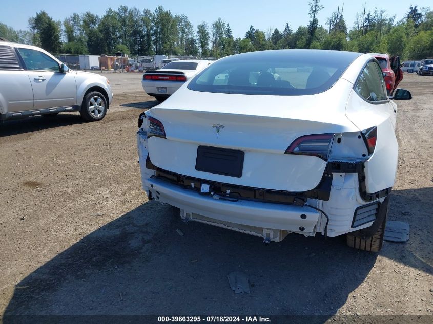 2023 Tesla Model 3 VIN: 5YJ3E1EA2PF592745 Lot: 39863295