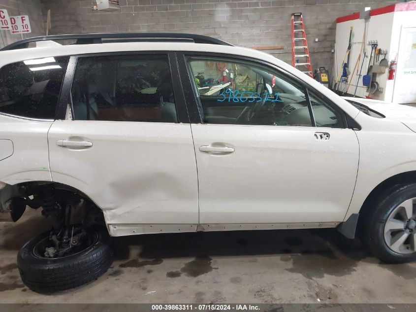 2017 Subaru Forester 2.5I Limited VIN: JF2SJAJC9HH412856 Lot: 39863311