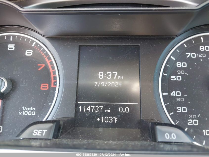 2013 Audi A4 2.0T Premium VIN: WAUFFAFL7DN046401 Lot: 39863320