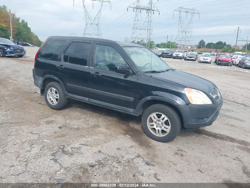 2003 Honda Cr-V Ex VIN: SHSRD78863U116915 Lot: 39863339