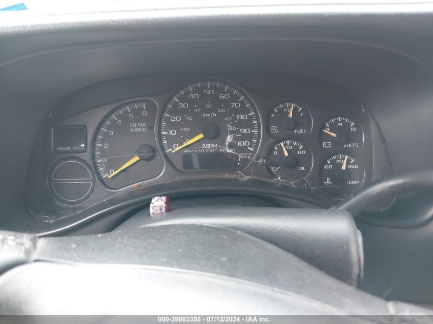 2001 Chevrolet Suburban 1500 Ls VIN: 1GNEC16T91J234208 Lot: 39863355