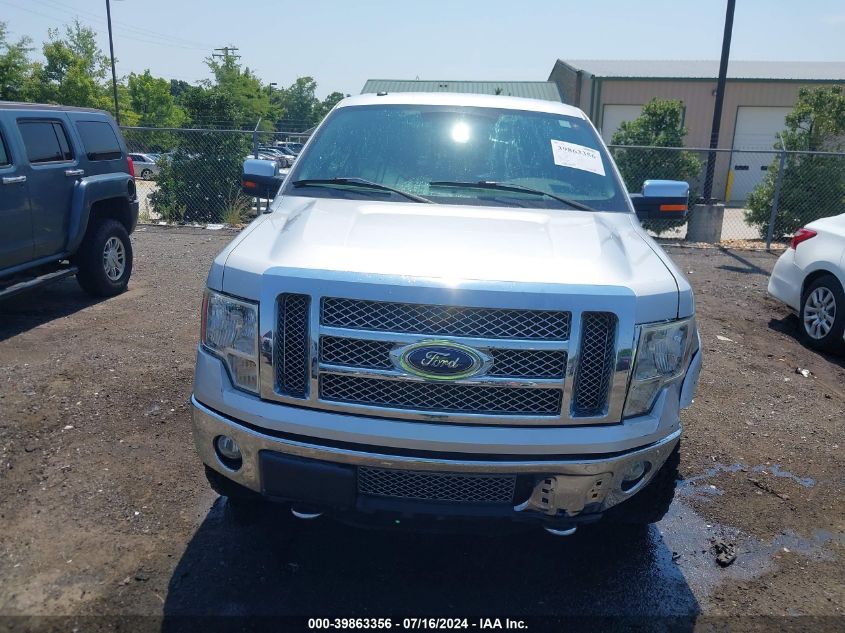 2011 Ford F-150 Lariat VIN: 1FTFW1ET1BKE16924 Lot: 39863356