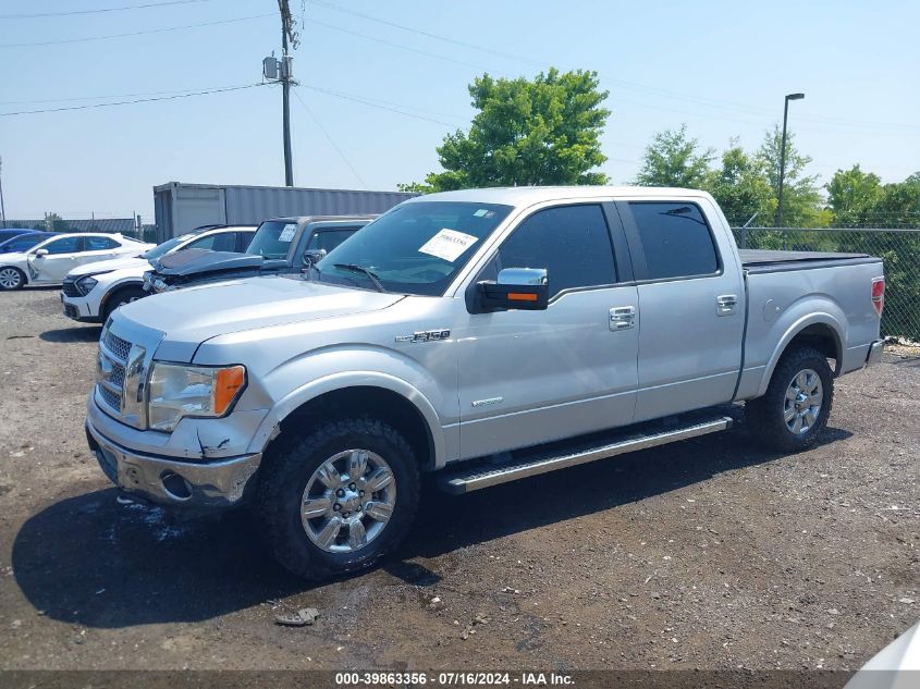 2011 Ford F-150 Lariat VIN: 1FTFW1ET1BKE16924 Lot: 39863356