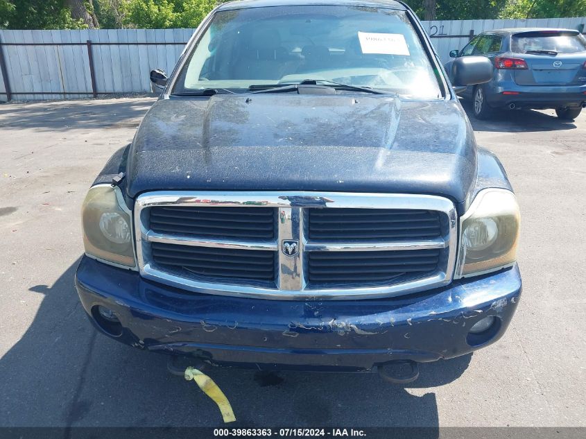 2004 Dodge Durango Limited VIN: 1D4HB58D74F185896 Lot: 39863363