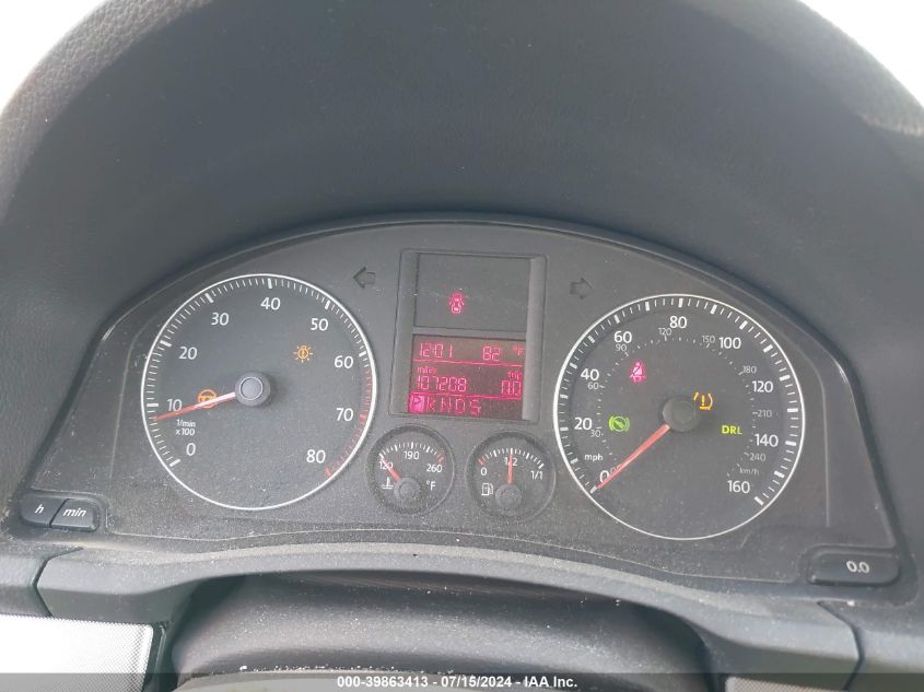 2008 Volkswagen Jetta S VIN: 3VWJM71KX8M107810 Lot: 39863413