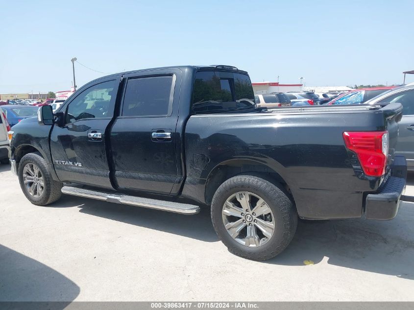 2019 Nissan Titan Sl VIN: 1N6AA1E59KN517585 Lot: 39863417