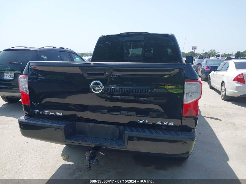 2019 Nissan Titan Sl VIN: 1N6AA1E59KN517585 Lot: 39863417