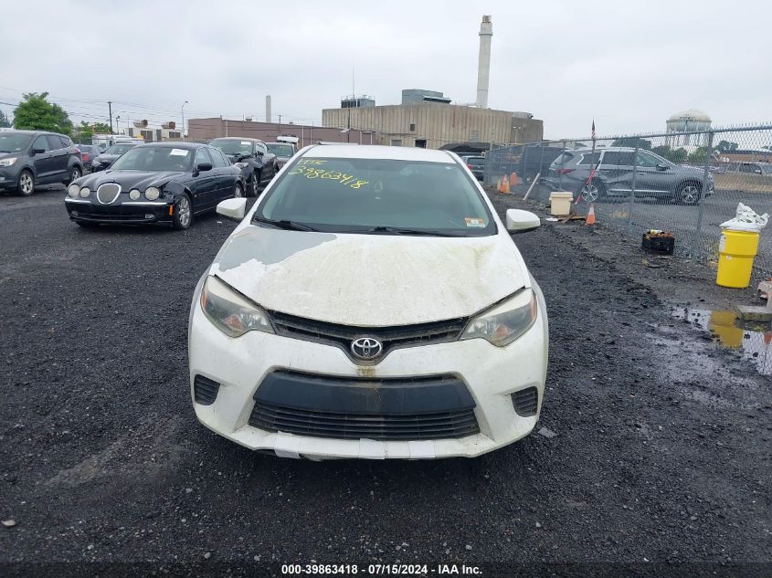 5YFBPRHEXEP046974 | 2014 TOYOTA COROLLA