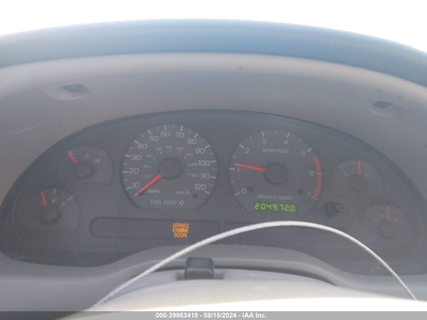 2003 Ford Mustang VIN: 1FAFP40453F317070 Lot: 39863419