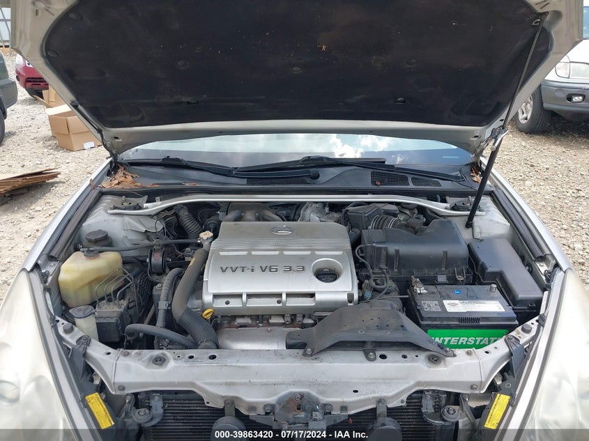 2006 Lexus Es 330 VIN: JTHBA30G865152879 Lot: 39863420