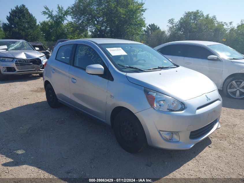 2015 Mitsubishi Mirage De VIN: ML32A3HJ2FH046544 Lot: 39863429