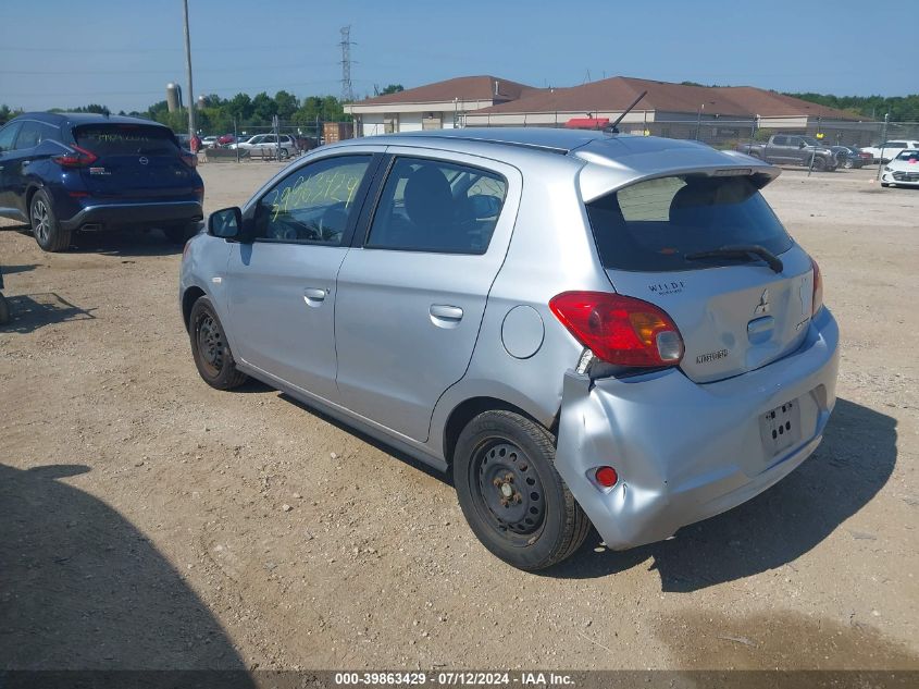 2015 Mitsubishi Mirage De VIN: ML32A3HJ2FH046544 Lot: 39863429