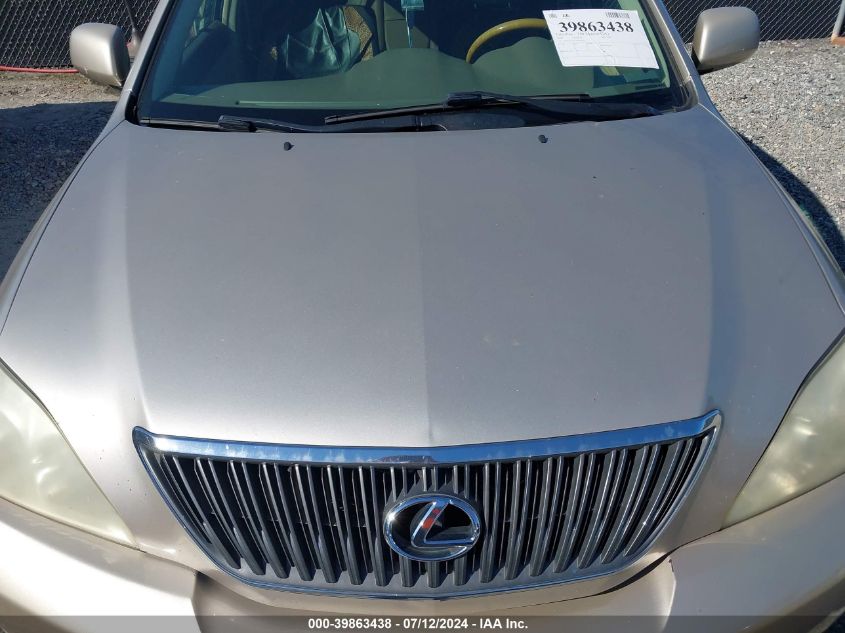 2007 Lexus Rx 350 VIN: 2T2GK31U57C016749 Lot: 39863438