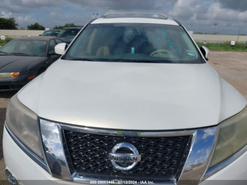 2014 Nissan Pathfinder Platinum VIN: 5N1AR2MN2EC641468 Lot: 39863446