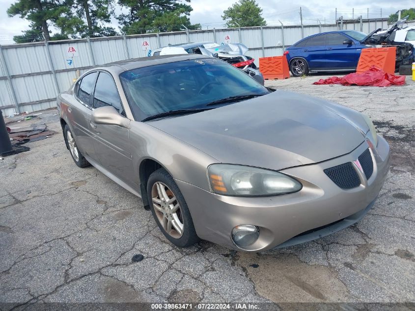 2006 Pontiac Grand Prix Gt VIN: 2G2WR554961287929 Lot: 39863471