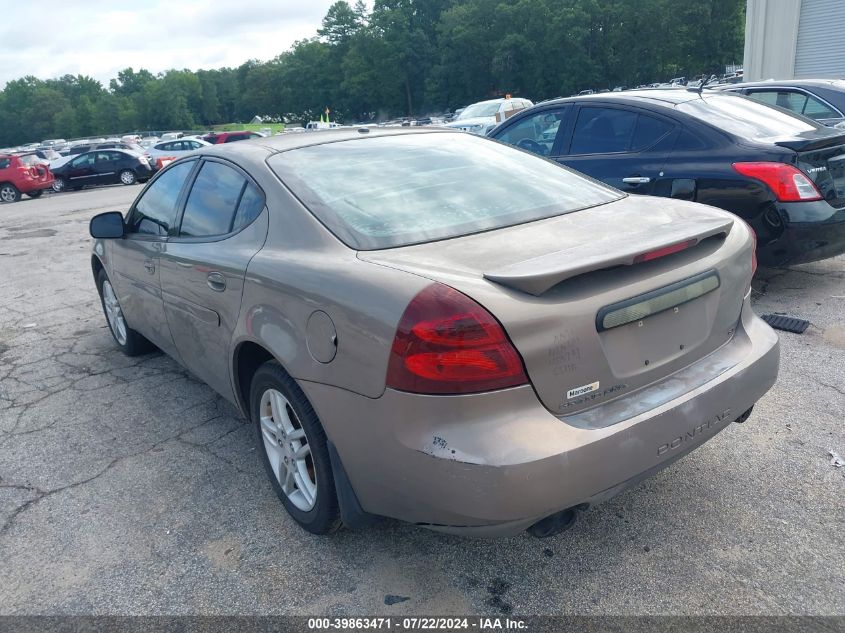 2006 Pontiac Grand Prix Gt VIN: 2G2WR554961287929 Lot: 39863471