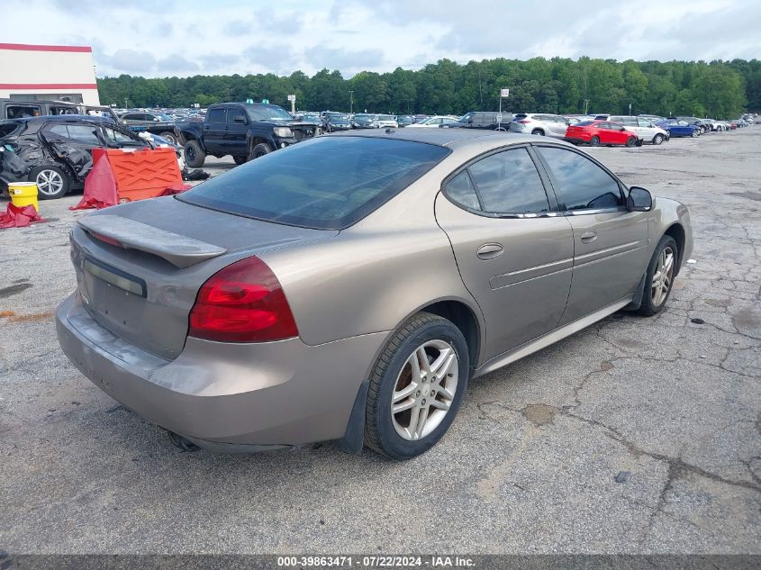 2006 Pontiac Grand Prix Gt VIN: 2G2WR554961287929 Lot: 39863471