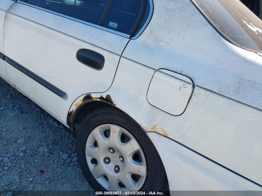 1998 Honda Civic Lx VIN: 1HGEJ6674WL021193 Lot: 39863477