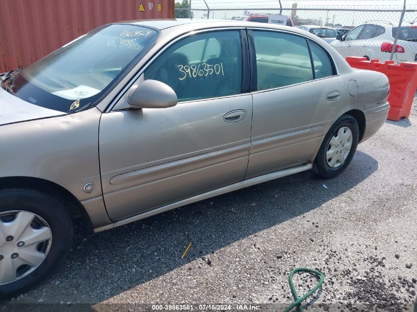 2002 Buick Lesabre Custom VIN: 1G4HP54K224131820 Lot: 39863501