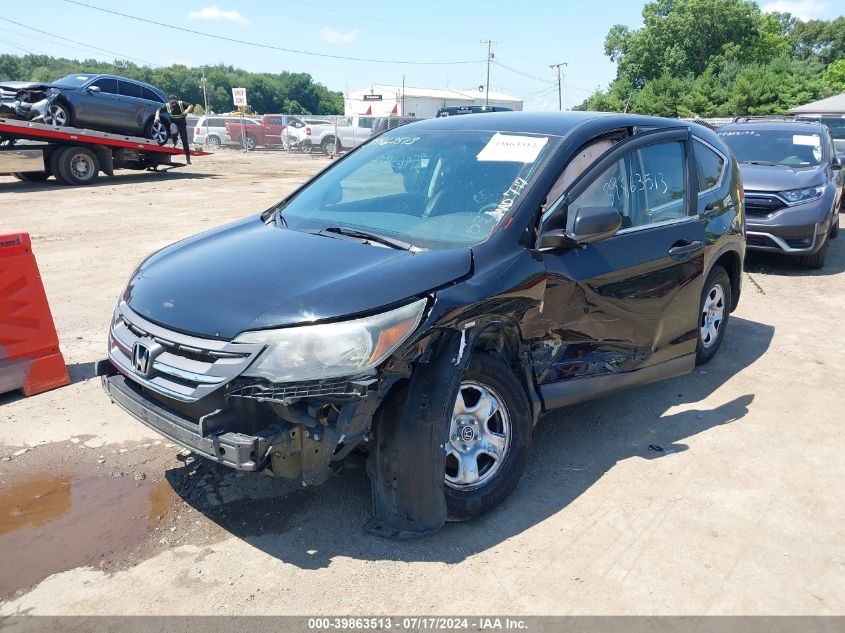 2012 Honda Cr-V Lx VIN: 5J6RM4H33CL033637 Lot: 39863513